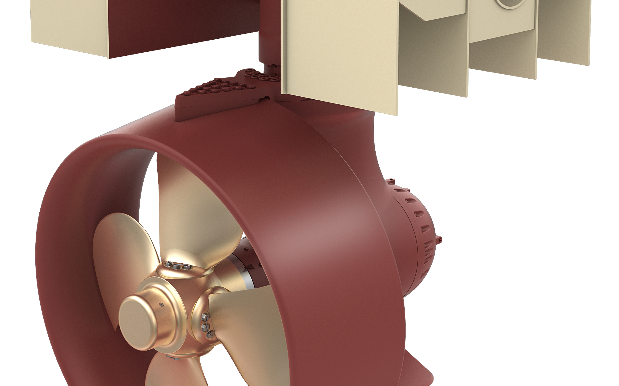 New retractable azimuth thruster series that saves space and delivers more  power - Kongsberg Maritime