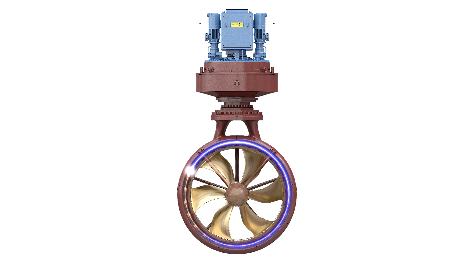 New retractable azimuth thruster series that saves space and delivers more  power - Kongsberg Maritime