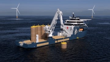 Innovative Mooring Capable Solution for Offshore Construction Vessels