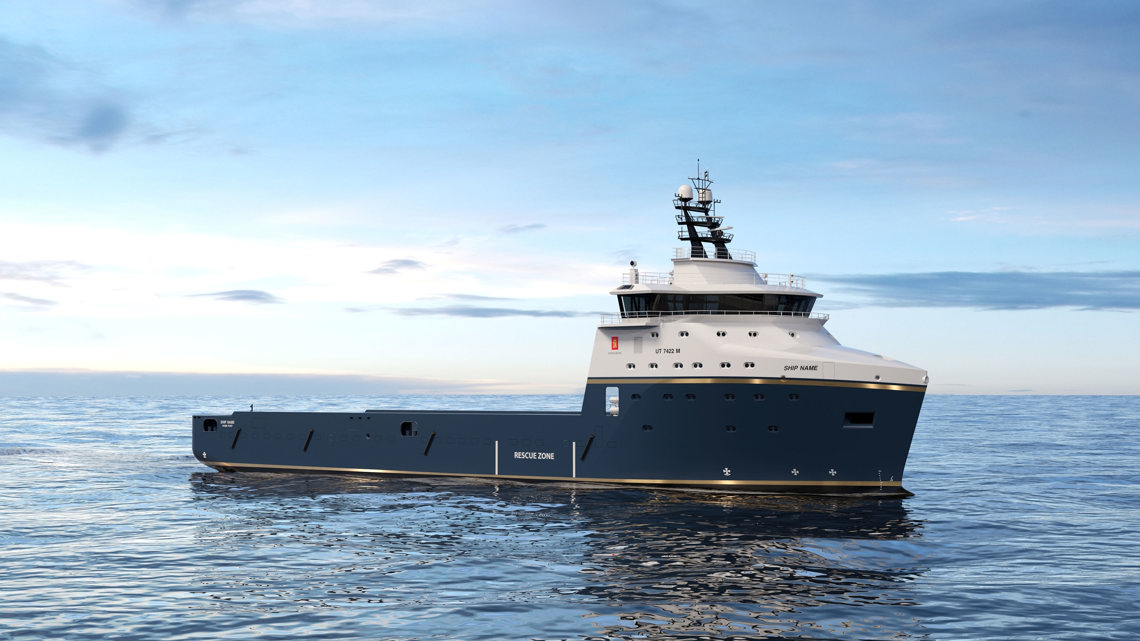 Platform supply vessel design - Kongsberg Maritime