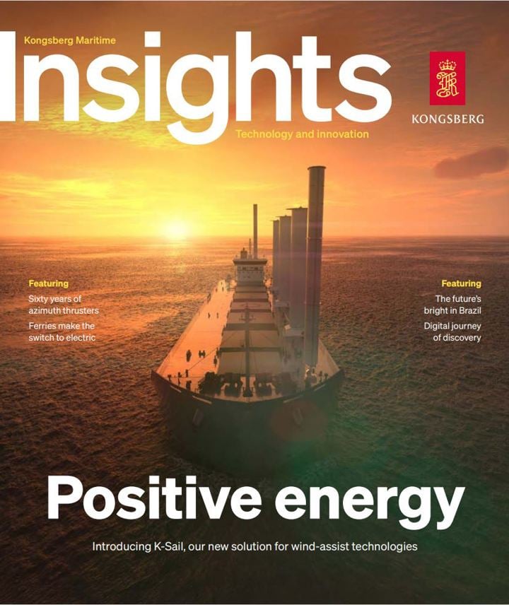 Konsberg Maritime - Insights Magasine - Positive Energy