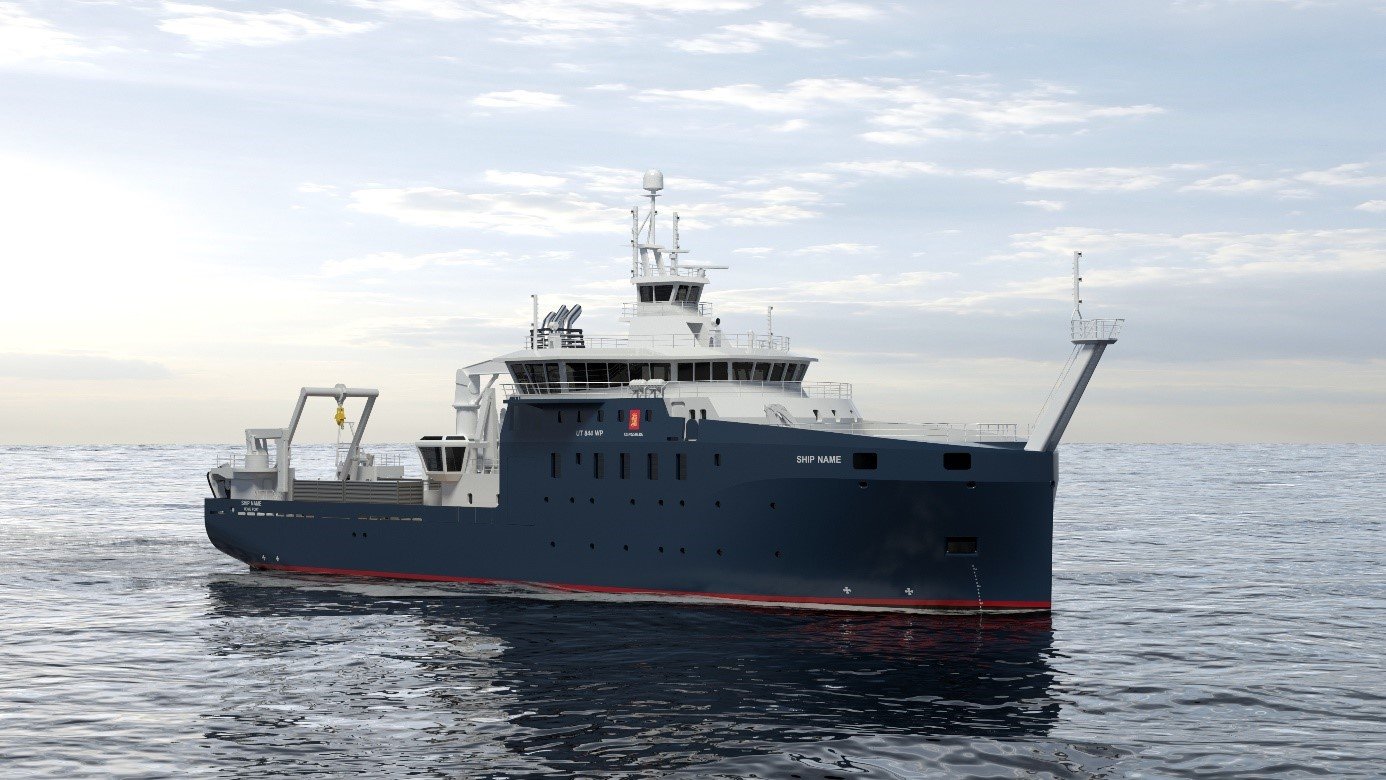 Research Vessel With AUV /ROV - Kongsberg Maritime