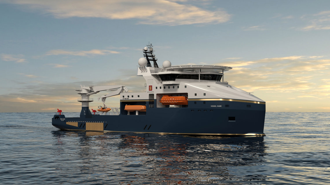 Diving support vessel designs - Kongsberg Maritime