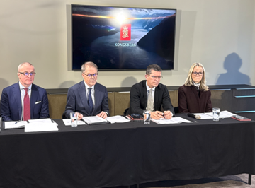 Photo from the General Meeting of Kongsberg Gruppen January 2026