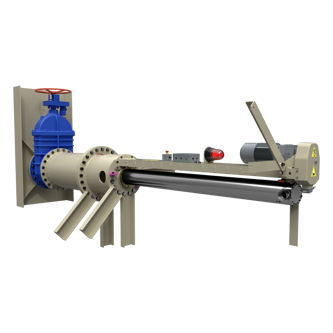 Product image (3D rendering) of the SS2030 ASW sonar.