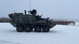 Canadian Armored Combat Support Vehicle (ACSV) with KONGSBERG Remote Weapon Stations (RWS)